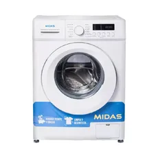 LAVARROPAS MIDAS CELESTE AUTOMÁTICO CARGA FRONTAL BLANCO 6KG
