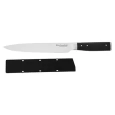 Cuchillo Chef para Carne KitchenAid KOG8IGSSOHOBA 34 cm de Acero Japonés con Funda – Negro