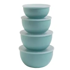 Kit de 4 Tazones de Preparación con Tapa KitchenAid 