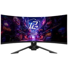 Monitor Gamer curvo 34" Asrock phantom gaming PG34QRT3A 180HZ