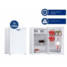 HELADERA FRIGOBAR GOODWEATHER FRÍO HUMEDO GW-70 LTS - BLANCO