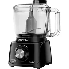 Mini Procesador Mondial Turbo Pratic MP-16-B 300 W 220 V - Negro