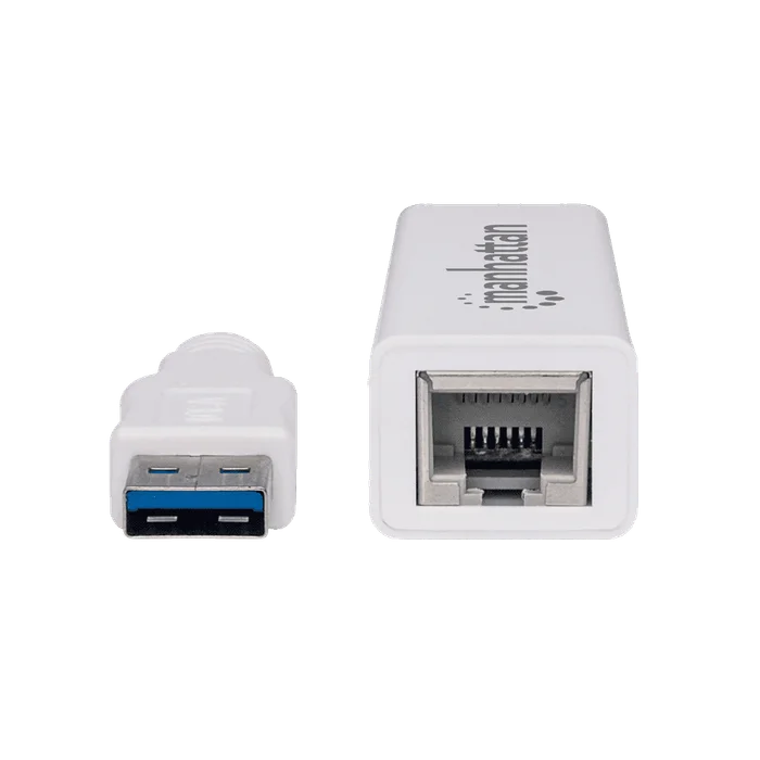 ADAPTADOR USB 3.0/RJ45 506847 10/100/1000 MBPS GIGABIT BLANCO