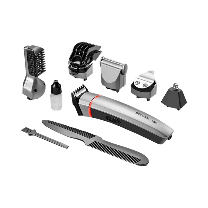 AFEITADORA MULTIGROOM 9 EN 1 PREMIUM MULTILASER EB11 BIVOLT CON BASE