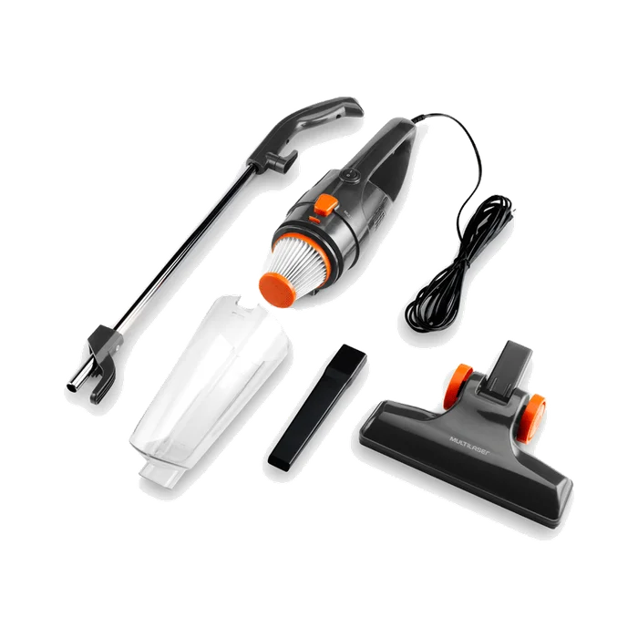 ASPIRADORA VERTICAL CICLONE PREMIUM 2 EN 1 MULTILASER HO084 1100W 220V