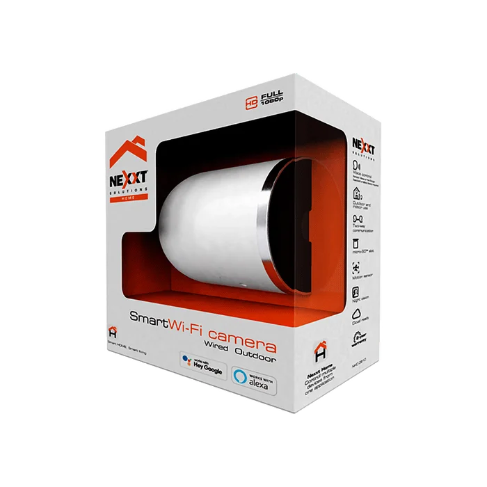 CAMARA NEXXT WIFI NHC-O610 FULL HD EXTERIORES SD/SENSOR MOV C/CABLE