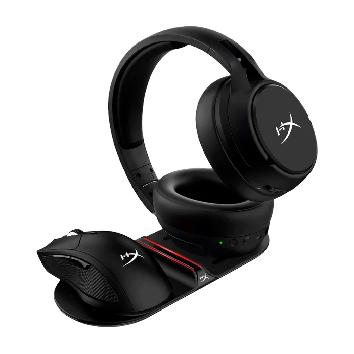 CARGADOR INALAMRICO HYPERX HX-CPBS-A CHARGEPLAY BASE W. QI 15W/USB/NEGRO