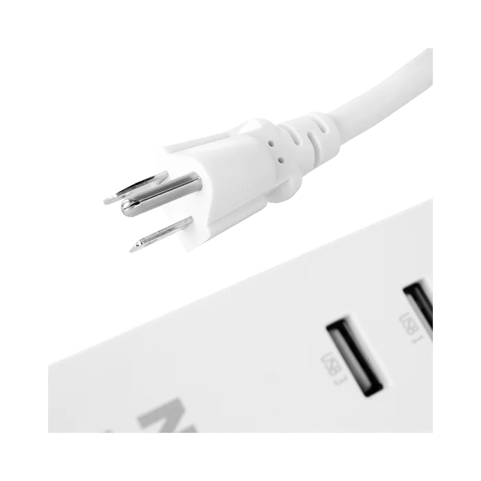 FILTRO DE LINEA NEXXT WIFI NHP-E610 1.8M/4 TOMAS + 4 USB BLANCO