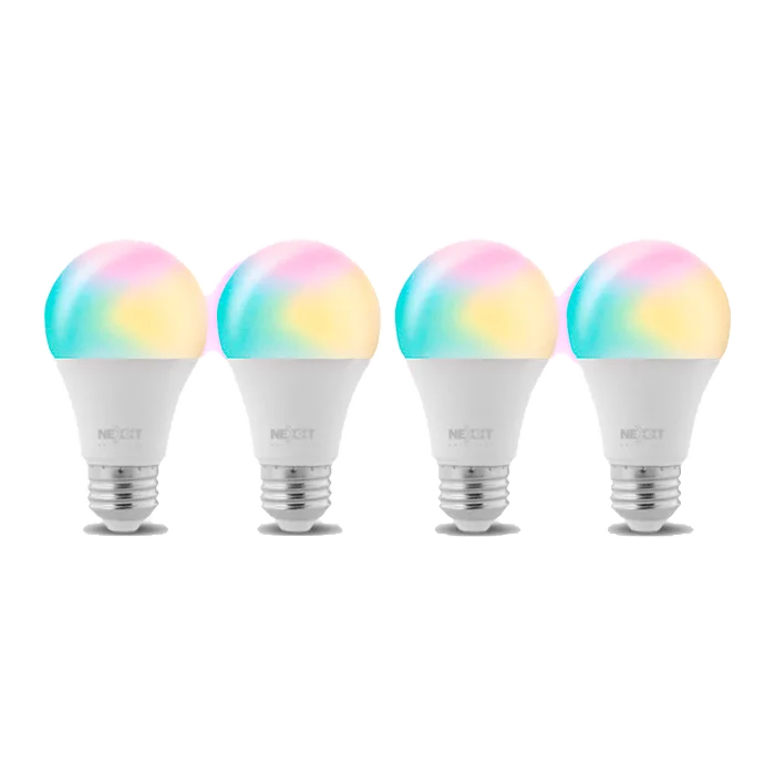 FOCO IOT NEXXT KIT DE 4 COLOR 110V 9W A19 E26/27 NHB-C110
