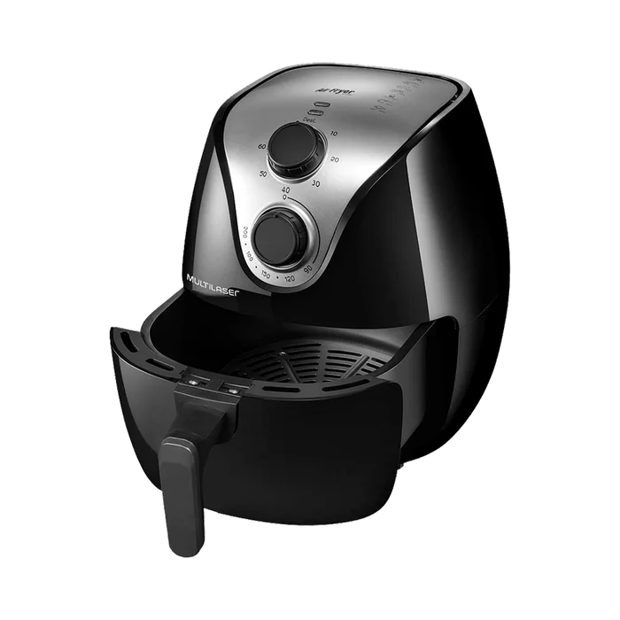 FREIDORA SIN ACEITE MULTILASER CE022 4L 1500W 220V NEGRO