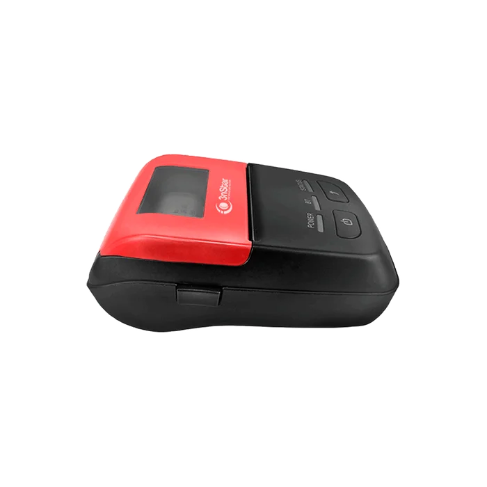 IMPRESORA 3NSTAR TERMICA PPT205BT USB/BT/PORTAT 2" NEGRO C/ROJO