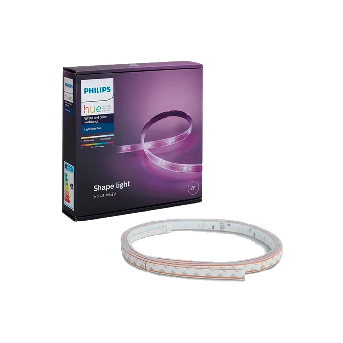 IOT PHILIPS KIT BASE CINTA LED COLOR HUE PLUS V4 EMEA 20W/2M
