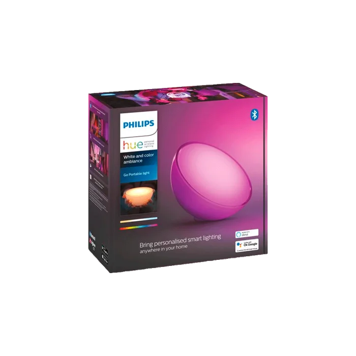 IOT PHILIPS LAMPARA COLOR HUE GO 6W PORTATIL