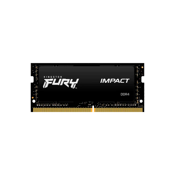 MEMORIA RAM P/ NOTEBOOK DDR4 8G 3200 KINGSTON FURY IMPACT BK KF432S20IB/8 XMP