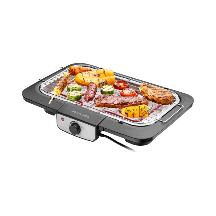 PARRILLA ELÉCTRICA GOURMET MULTILASER CE132 2000W 220V