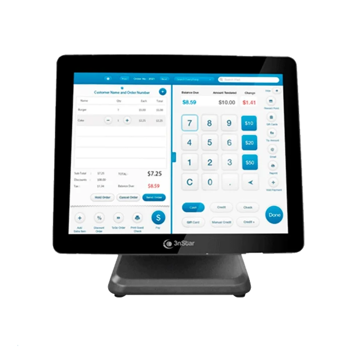 POS TOUCH 3NSTAR AIO INTEL J1900 4GB/120GBSSD/PTE0105W W10 ENTERPRISE