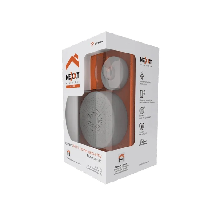 SENSOR INTELIGENTE WIFI KIT MOV/SIRENA AHBWPMO4U1 NEXXT IOT