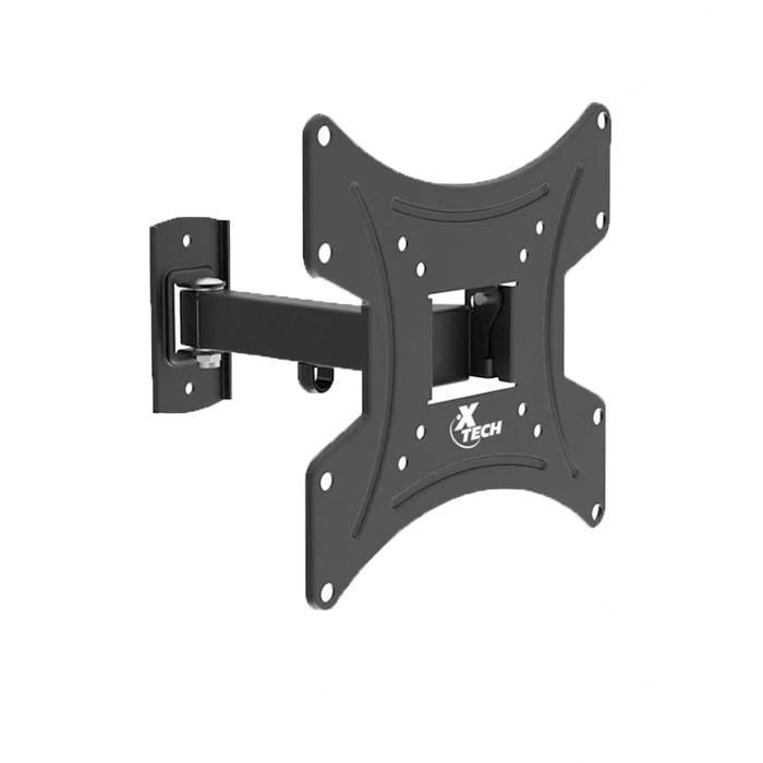 SOPORTE P/TV XTECH XTA-400 23" A 42" 20KG GIRATORIO/NEGRO