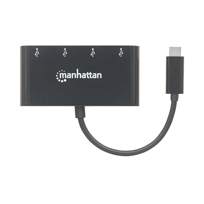 SPLITTER USB-C/USB-A 162746 3.1/4 PUERTOS/DATOS/CARGA 5V