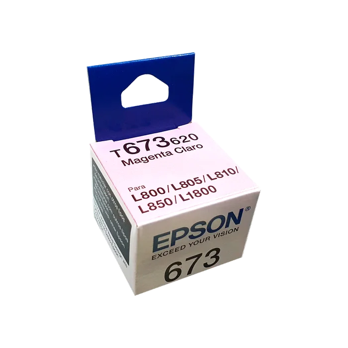 TINTA EPSON T673 620 LIGHT MAGENTA L800 70ML