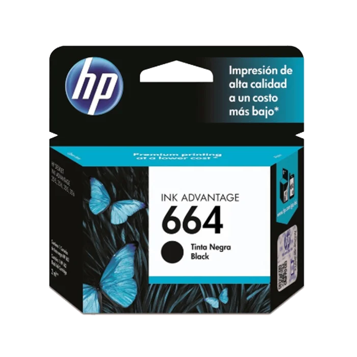 TINTA HP 664 NEGRO F6V29AL DJ 2135 2ML