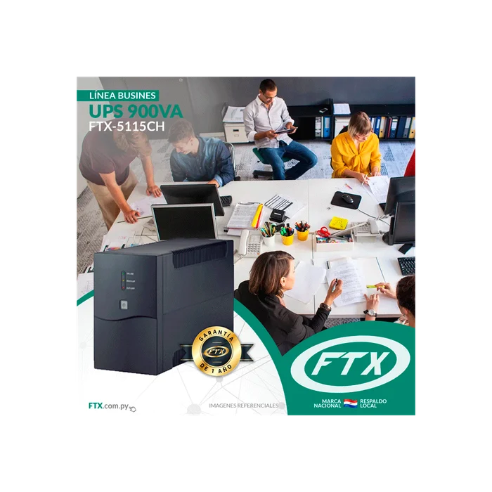 UPS FTX 220V FTX-5115CH 1500VA / 900W NEMA