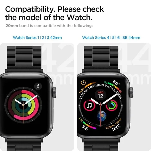 Malla de Apple Watch (44/42 mm) Spigen Modern Fit