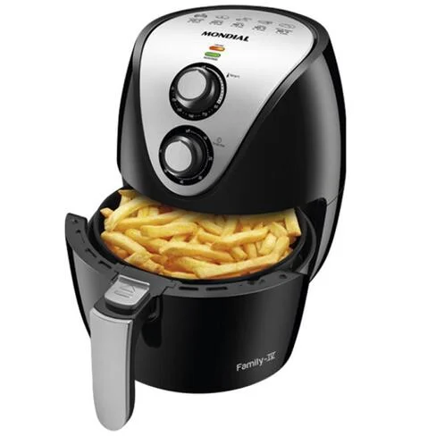Freidora Eléctrica Mondial Family Inox AF-30i