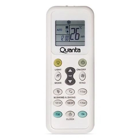 Control Remoto Universal Quanta para Aire Acondicionado QTEAC3010
