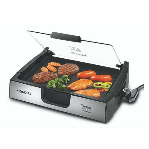 Grill Mondial Due Grill Inox Premium G-10
