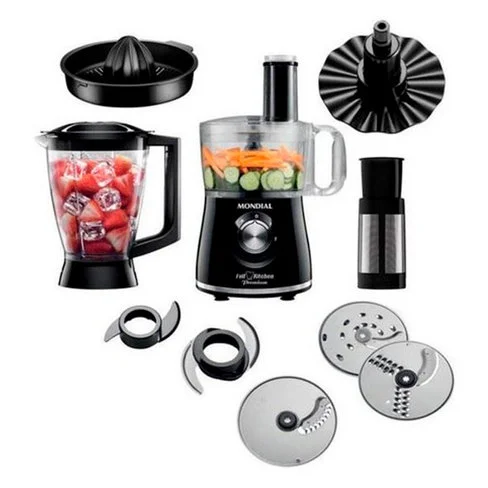 Multiprocesador Mondial 3 en 1 Full Kitchen Premium