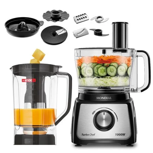 Multiprocessador Mondial 9 en 1 Turbo Chef