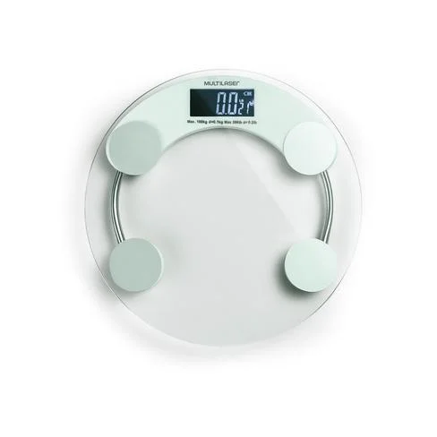 BALANZA DIGITAL MULTILASER HC039 180KG EATSMART VIDRIO A BATERIA