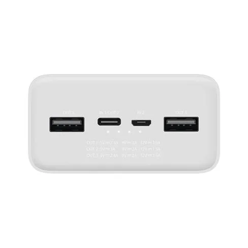 Cargador Portatil Xiaomi Mi Power Bank 3 de 30.000 mAh Carga Rápida PB3018ZM