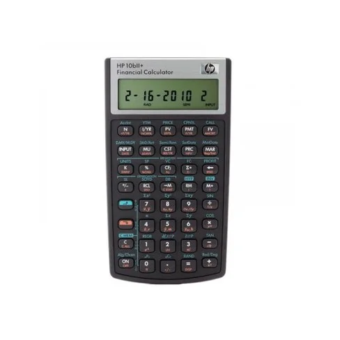 CALCULADORA FINANCIERA HP 10bII+ 1 LINEA FORMATO VERTICAL