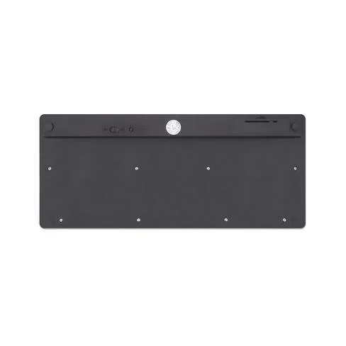 TECLADO WIRELESS MANHATTAN 179935 ULTRA SLIM INGLES NEGRO