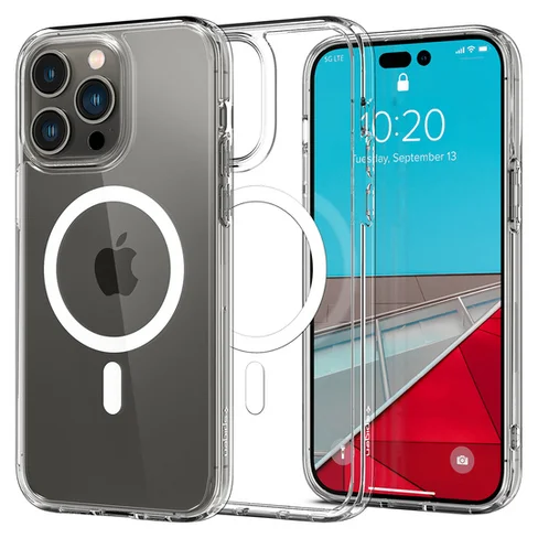 Funda para iPhone 14 Pro Max Spigen Case Crystal Hybrid
