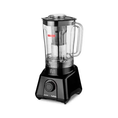 LICUADORA MULTILASER 2.6L JARRA PLASTICO CON FILTRO 1000W 220V NEGRO LQ1002