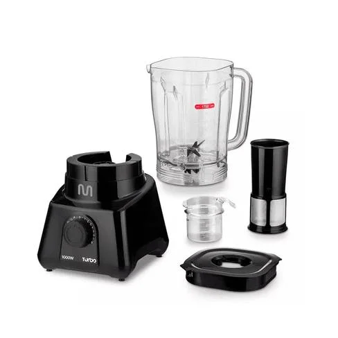 LICUADORA MULTILASER 2.6L JARRA PLASTICO CON FILTRO 1000W 220V NEGRO LQ1002