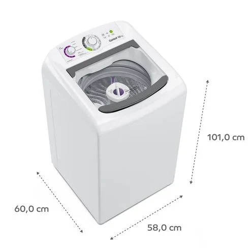 Lavarropas Consul de carga superior de 12kg CWH12BB9EA