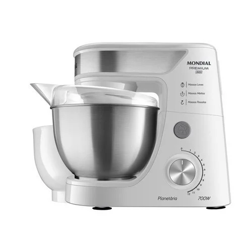 Batidora Mondial Planetaria Premium BP-02P-W-TI + Licuadora Mondial Easy Power