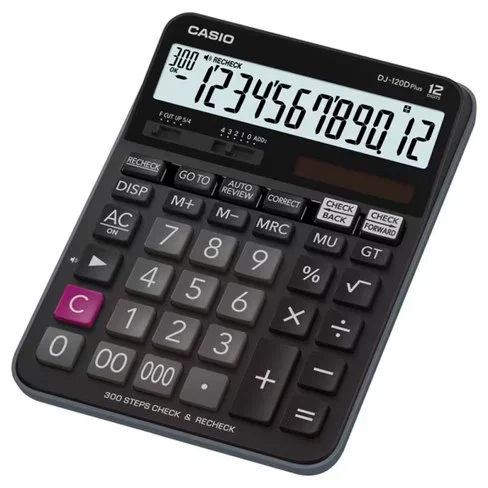 Calculadora Casio DJ-120D Plus 12 de Dígitos