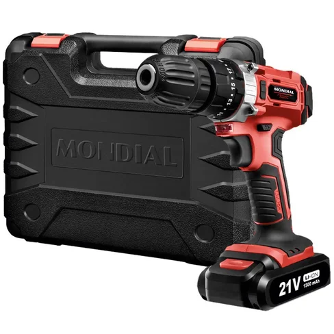 Destornillador y Taladro Mondial 21V PF-09M