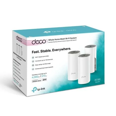 Router Inalámbrico TP-Link Deco E4 Whole-Home AC1200 3 UNI