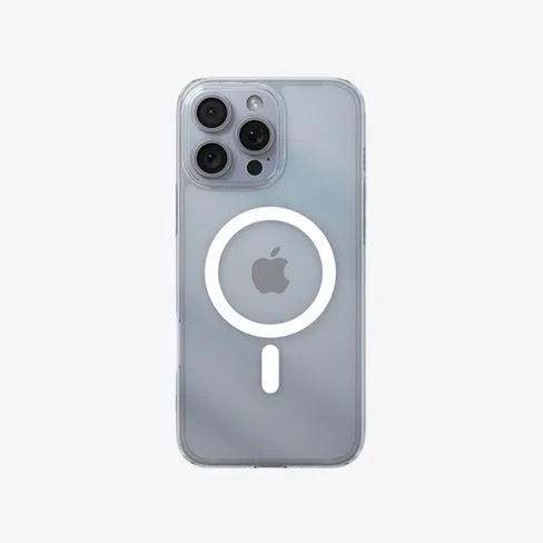 FUENDA PARA CELULAR SPIGEN IPHONE 16 PRO CRYSTAL FLEX MAGFIT CLEAR ACS08393
