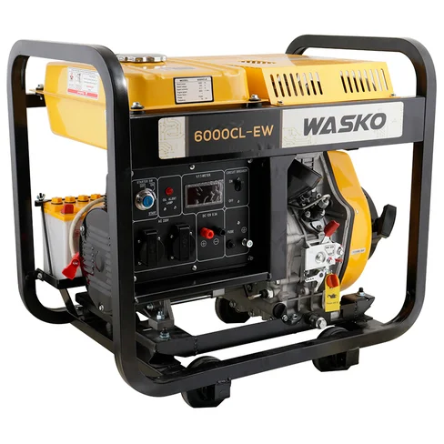 GENERADOR ABIERTO WASKO DIESEL 6 KVA 220V