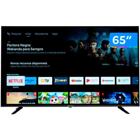 Televisor Smart Vizzion 65'' Google TV LE65GFU
