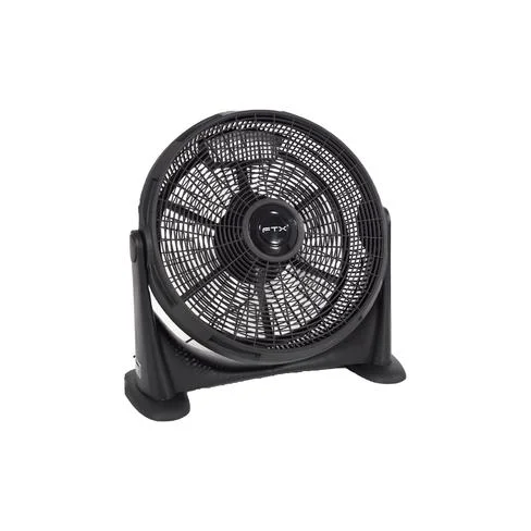 VENTILADOR DE PISO FTX 3 VEL RAFAGA 90W 220V PLAST/NEGRO KYT50-7