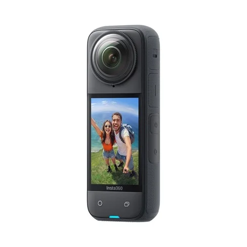 Cámara de acción Insta360 X4 Travel Bundle 8K CINSABMA 85CM SELF/LENS CAP/2XBATTERY