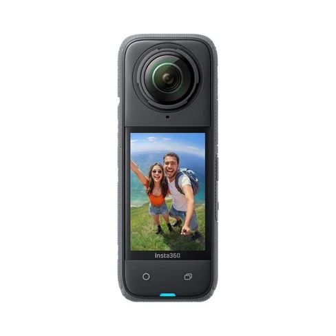 Cámara de acción Insta360 X4 Travel Bundle 8K CINSABMA 85CM SELF/LENS CAP/2XBATTERY